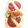 Broodje salami en kaas